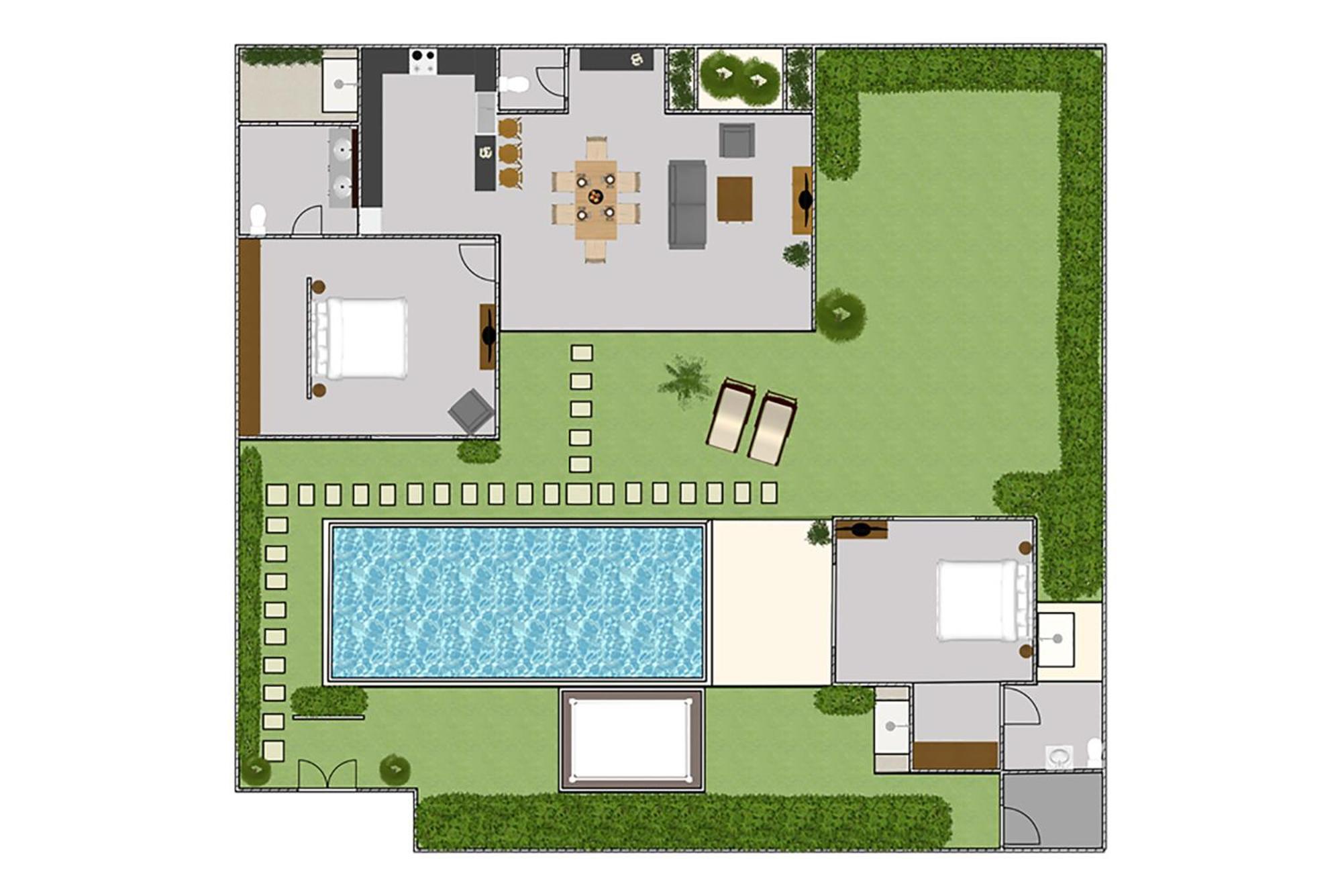 Villa Tiga Mangga By Optimum Bali Villas 세미냑 외부 사진